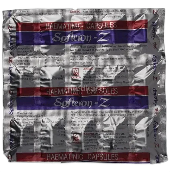 softeron z capsule 15's